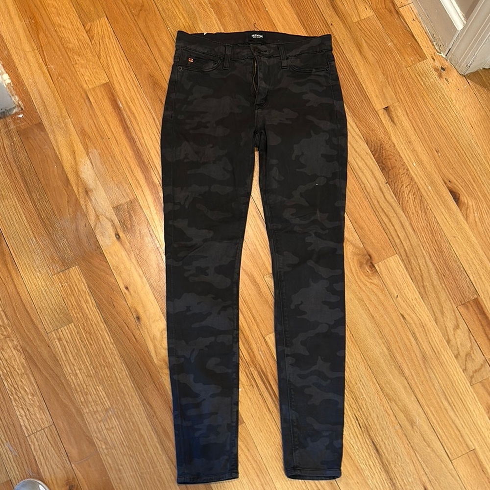 Hudson Women's Skinny Jeans - Black Camo